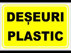 Indicator pentru deseuri plastic